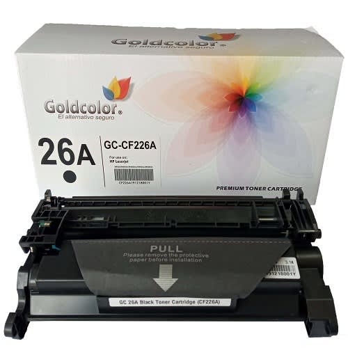 Goldcolor 26A Toner Cartridge - CF226A - Black