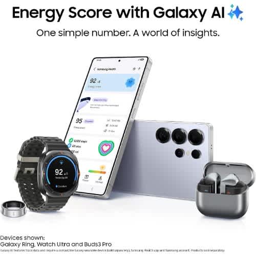Galaxy S25 Ultra 5g - 6.9" - 256GB ROM - 12GB RAM - Physical & Esim - 5000mAh - Titanium Black - View 9