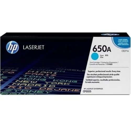 650a Laserjet Toner Cartridge - Ce271a - Cyan - View 2