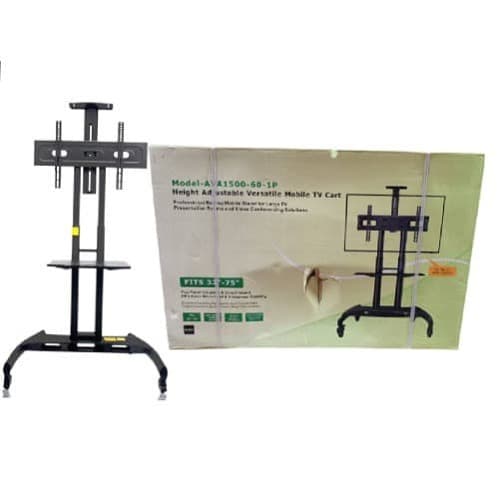 Height Adjustable Versatile Mobile Tv Cart Stand - View 2