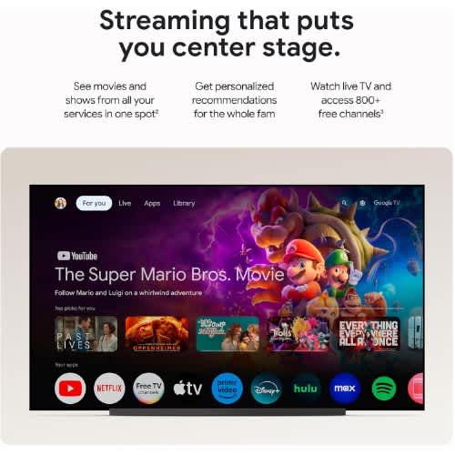 Google Tv Streamer 4k - Fast Streaming Entertainment On Your Tv With Voice Search Remote - View 3