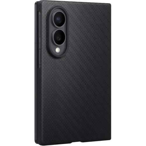Samsung Galaxy Z Fold 8 Carbon Fiber Magnet Case Graphite - View 2