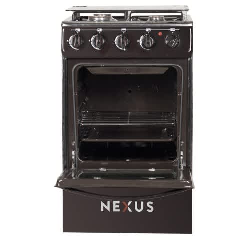 50x50cm 3 Burnner 1 Hotplate Cooker With Gas Oven And Grill - Auto Ignition - View 6