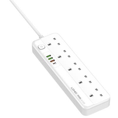 Extension Socket 10a Electric Outlets Power Strip With USB Pd Qc3.0 Charger - View 3
