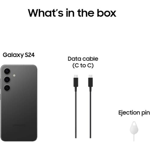Galaxy S24 - 6.2" - 256GB ROM - 8GB RAM - 4000mAh - Onyx Black - View 6
