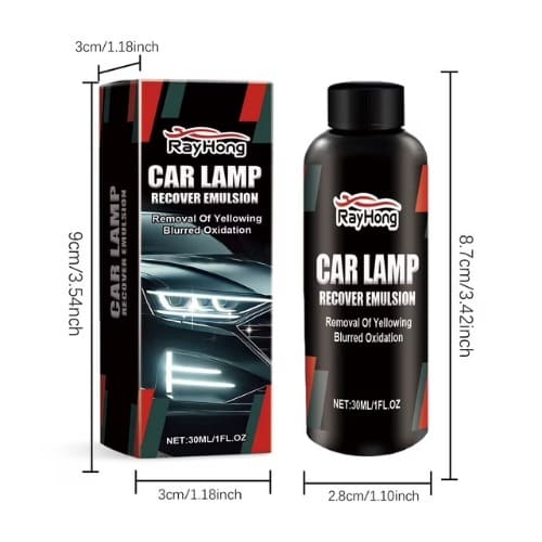 RayHong Car Headlight Restoration Kit – 30ml - View 3