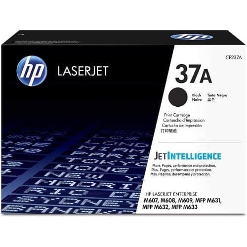 37a - cf237a Black Toner Cartridge For Hp Laserjet M607, M608, M609, Mfp M633, Series - View 2