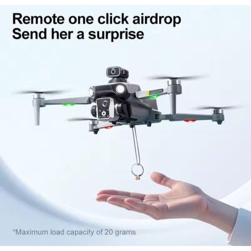 Drone K19 Max GPS Dual Camera 5G Remote Control  Airdrop 4.5 inch Screen Display - View 2