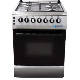 4 Gas Burner With High Grade Steel Top Standing Cooker - 60 X 60cm - View 3