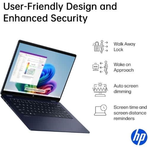 Omnibook X Flip 2 In 1 14th Gen Core Ultra 5 - 16gb Ram - 512gb Ssd 14" 2k Backlit Win 11 - View 4
