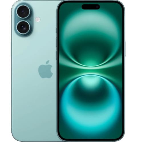iPhone 16 Plus - 6.7" - 128GB ROM - 8GB RAM - Single Nano Sim – 5G - 4674mAh - Teal