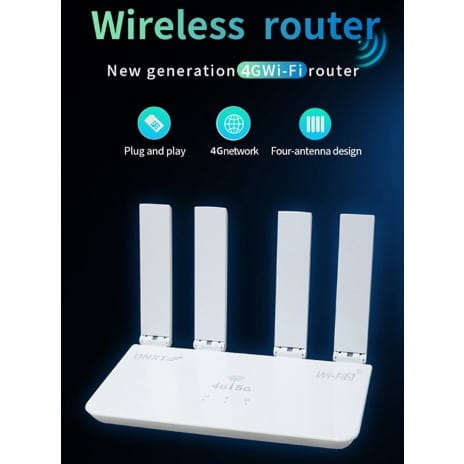 4g Wireless Router With Sim Card Slot - View 2