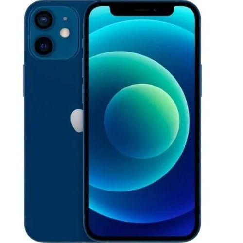iPhone 12 - 6.1" -128G ROM - 4GB RAM - Single Sim - 2815mAh - Blue - Renewed - View 1