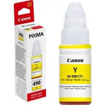 Pixma Gi-490 Bottle Ink For Printer Canon G1400-2400-3400 - 4 Colour - View 2