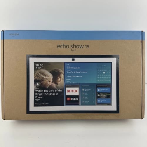 Amazon Echo Show 15 2nd Gen, Full Hd 15.6" Kitchen Hub Home Organization- Built-in Fire Tv - View 2