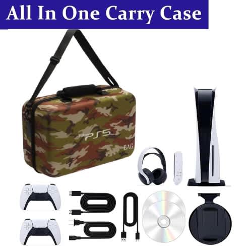 Ps5 Bag - Miliatry Camo Design - View 2