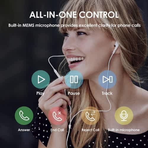 Wired Earpods With Lightening Connector For Iphone - View 4