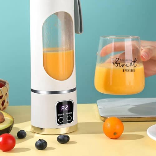 Usb Wireless Small Juicer Machine - White - 450ml - 50w - View 5