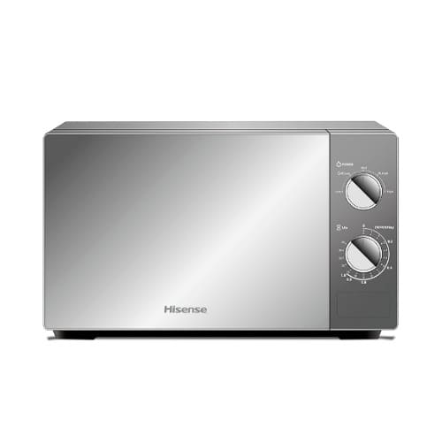 Manual Microwave Oven - Silver Mirror With Knob Control-hismwo20moms10-h - 20L - View 1