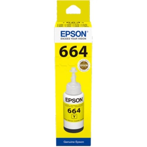 Bottle Ink - T6643 - 70ml - Yellow - View 2