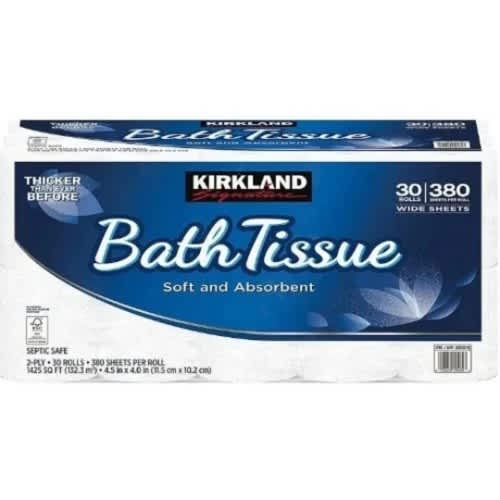 Bath Tissue - 2-ply - 380 - 3 Pack - 30 Count - View 4