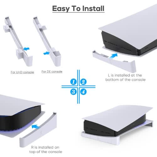 Horizontal Stand For Play Station 5 Fat -ps5 De/uhd - View 1