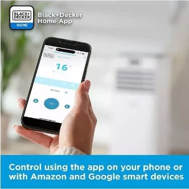Black & Decker 7000btu 3-in-1 Smart Air Conditioner/Cooling and Dehumidifier - View 3