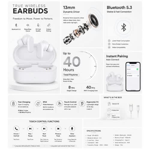 G-power Stereo (mini Tws) Earphones - View 3