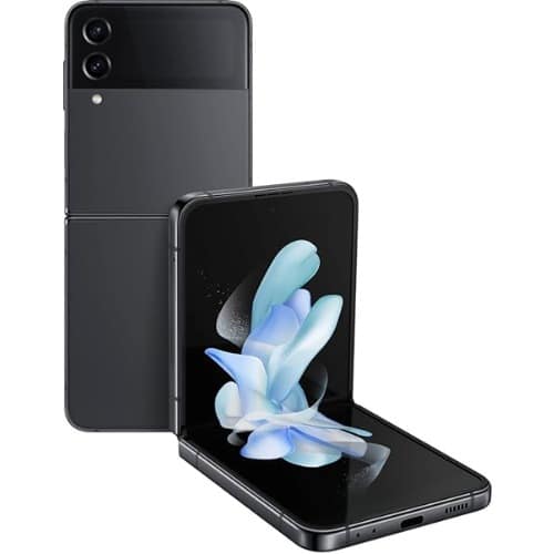 Galaxy Z Flip 4 - 6.7" 128GB ROM- 8GB RAM - Single Sim - 5G- 3700mAh - Graphite