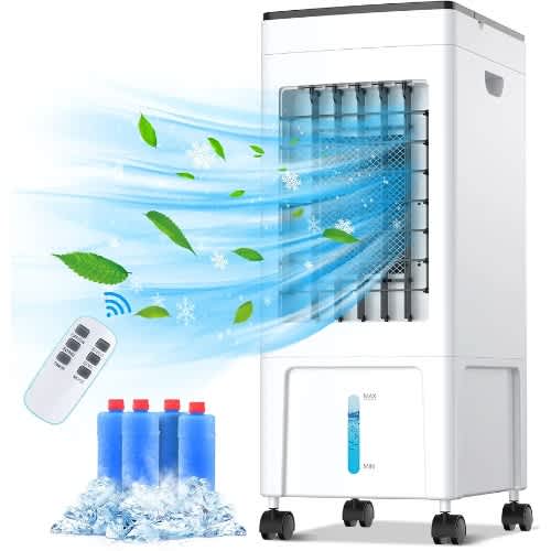 Portable Evaporative 8l Air Cooler- 60-65w.   1.5hp - View 4
