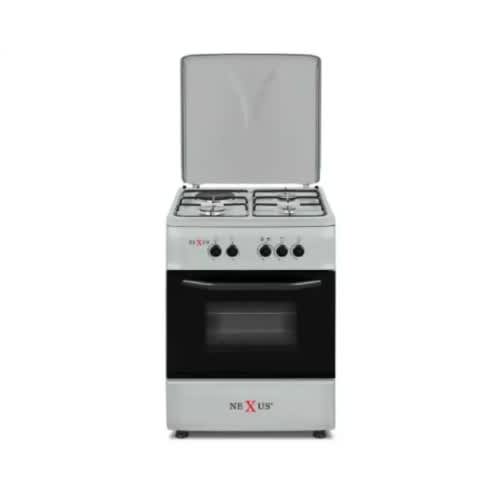 Nexus Gas Cooker - 3 Gas Burners + 1 Electric Hotplate - Nx-6004s - View 1