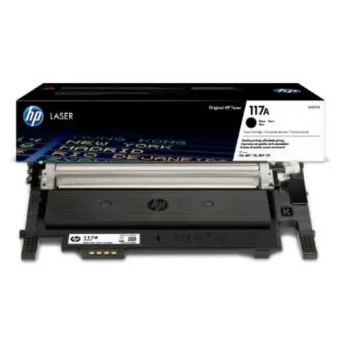 Laser Toner Cartridge - W2070a - 117a - Black - View 3
