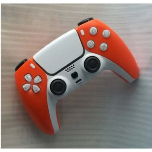 P4 Plus T29 Wireless Controller Pc Ps5 & Ps4 - Orange & White - View 3