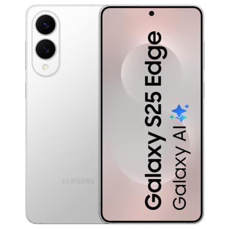 Galaxy S25 Edge 5G - 6.7" - 512GB ROM - 12GB RAM - Nano SIM - 200MP - 3900mAh - Titanium Silver