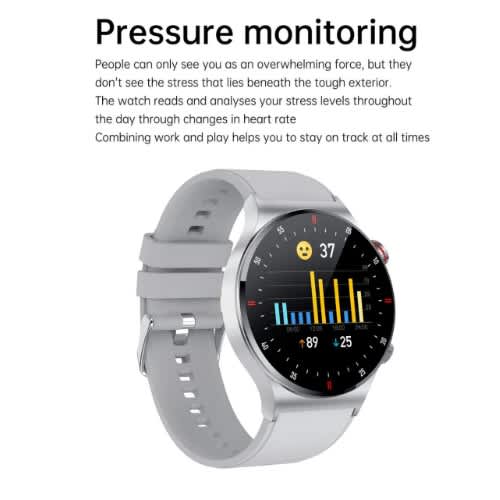 Qw33 Waterproof Health Monitoring Smart Watch With Voice And Call Function-white - View 2