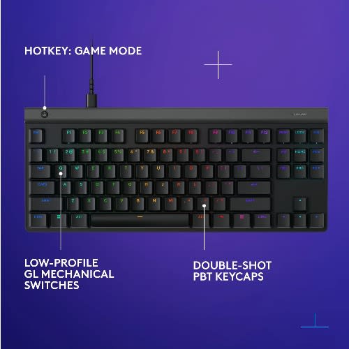 G515 Tkl Wired Low Profile Gaming Keyboard - View 7