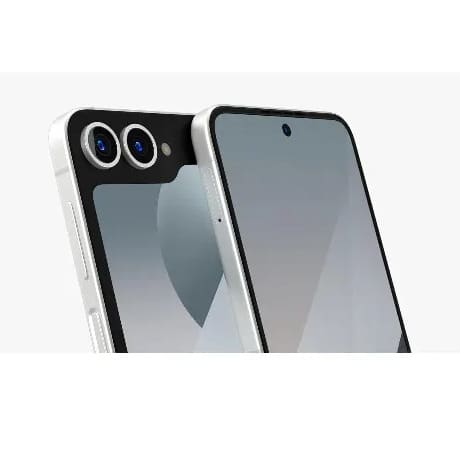 Galaxy Z Flip 6 - 6.7" - 512GB ROM - 12GB RAM - 5G - Single Nano Sim + eSim - 4000mAh - White - View 3