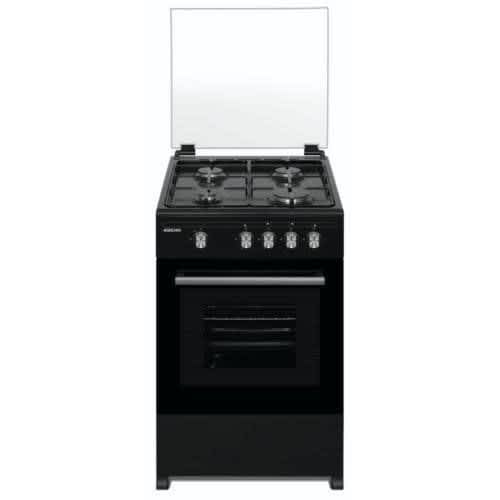 4 Burner Gas Cooker +Oven- Black - 50*50cm - View 3