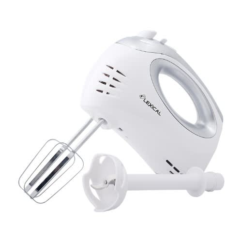 Lexical Hand Mixer With Turbo Function - White - 250W - View 3