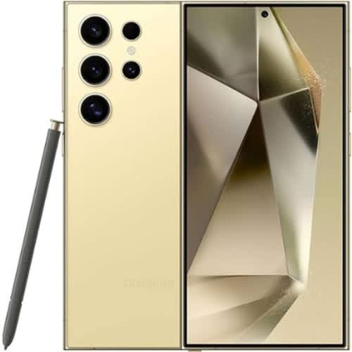 Galaxy S24 Ultra 5G - 6.8" - 256GB ROM - 12GB RAM - Single Sim + Esim - 5000mAh - Yellow - View 2