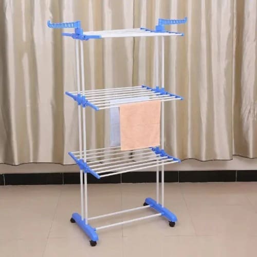 Durable Cloth Hanger & Dryer - 3 Tiers - View 2