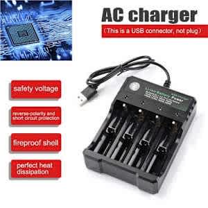 Usb Smart Universal - 4 Slot Battery Charger - View 2