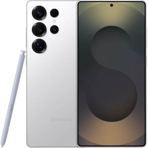 Galaxy S25 Ultra - 6.9" - 256GB ROM - 12GB RAM - Single Sim + Esim - 5G - 5000mAh - White Silver - View 1