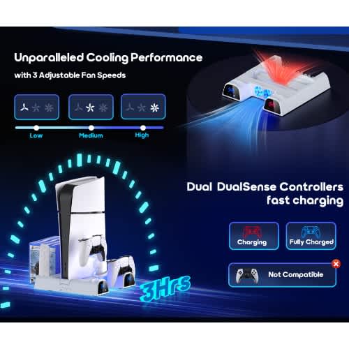 Ps5 Multi-functional Cooling Stand - View 7