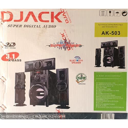 3.1 Hi-fi Multi-media  Bluetooth Home Theater System With Remote Control - View 3
