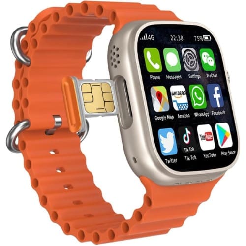 Smart Watch With Sim Card Slot 4g With 3pcs Hand Band - View 3