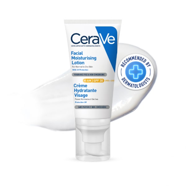 AM Facial Moisturising Lotion for Normal to Dry Skin W/3 Ceramides SPF 30 52ml - View 3