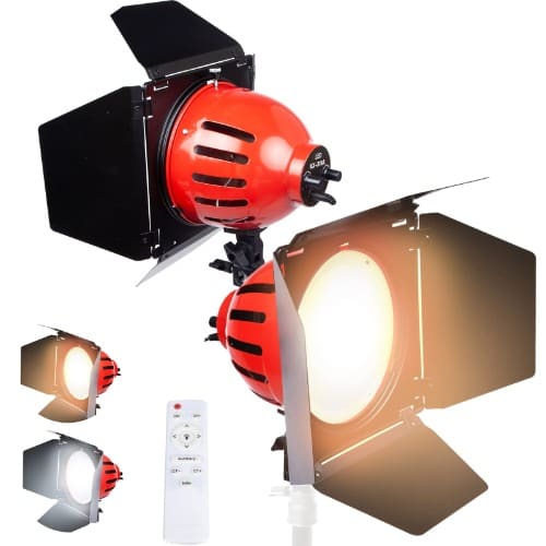 Pair Of Red Head Light - 150v - View 3