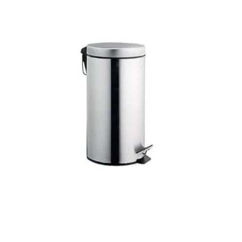 5l Stainless Steel Pedal Waste Bin For Home And Office