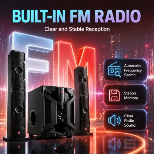 Dj-669 High Class Home Cinema System – De Senior Sound System With Classy Design - View 5